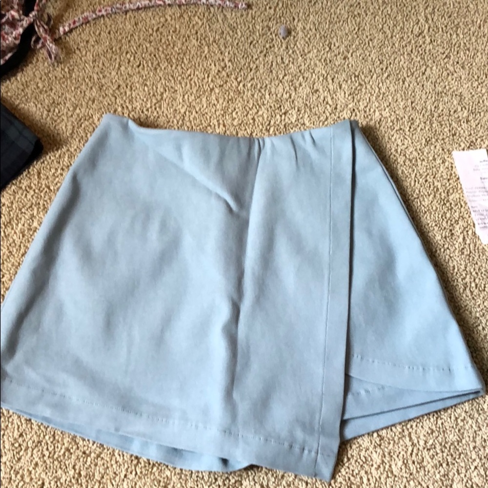 Boutique Light Blue Skort SZ SMALL